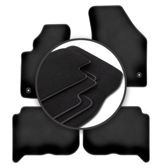 OEM Alfombrillas Premium Para Volkswagen Touran I Fl Monovolumen (2010-2015)