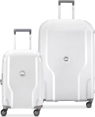 DELSEY Paris Clavel Hardside 2-Piece Set Small & Large Expandable Luggage with Spinner Wheels in White at Nordstrom