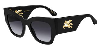 Etro 0076/S 807/9O Womens Sunglasses Black Size 52