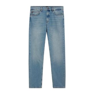 HUGO BOSS Hugo, Slim-fit Jeans, male, Blue, Size: W34 L34 Delaware Jeans