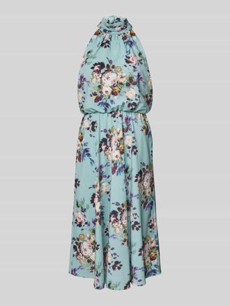 Adrianna Papell Cocktailkleid mit Neckholder in Gruen, Gr&ouml;&szlig;e 40