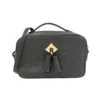 Louis Vuitton Pre-owned Saintonge Monogram Empreinte Shoulder Bag - Dames - Pre-owned - Zwart - Maat: ONE Size Leer