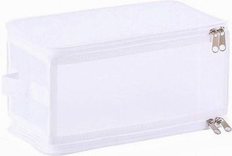 Trade Shop Trade Shop - Box Scatola Salvaspazio Portatutto Contenitore Organizer Armadi 30x28x15cm 59972