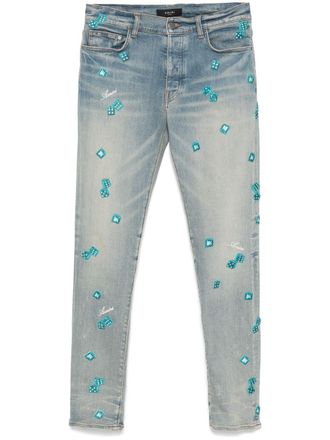 Amiri Dice jeans - Blauw