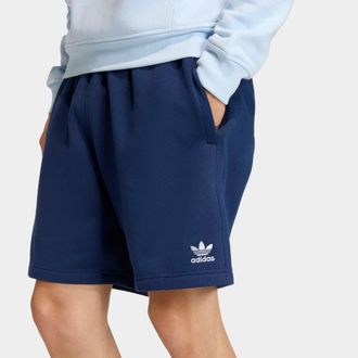 adidas Shorts ADIDAS ORIGINALS TREFOIL ESSENTIALS 7 INCH FLEECE, Herren, Gr. XL, N-Gr, night indigo, normal, gr., Obermaterial: 82% Baumwolle, 18% Polyester,