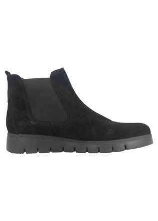 Gabor Womens Suede Ankle Boot In Black Dreamvelour