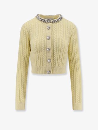 Self Portrait Cardigan in misto lana con strass - SELF PORTRAIT - gender_Woman