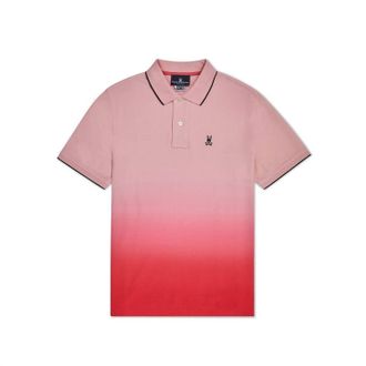 Psycho Bunny Mens Ghent Polo In Pink