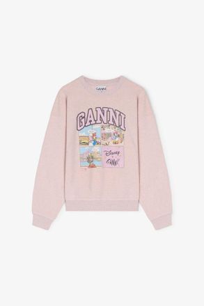 Ganni x Disney Daisy Duck Pink Comic Sweatshirt Size XXS/XS