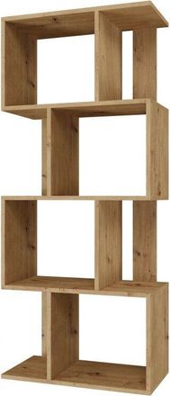 Hucoco Hucoco - gilda - Modular bookcase, modern style - Dimensions 59.5x30x140 cm - Room divider