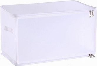 Trade Shop Trade Shop - Box Scatola Salvaspazio Portatutto Contenitore Organizer Armadi 52x30x30cm 59976