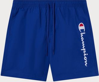 Champion Badeshorts CHAMPION Icons Beachshort Long, Herren, Gr. XXXL (56), N-Gr, blau (bai), Obermaterial: 100% Polyamid, Badehosen Badeshorts, f&uuml;r sportliche 