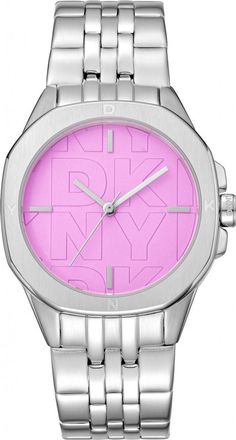 DKNY Womens DK1L012M0055 Ladies Brooklyn Watch - Silver - One Size