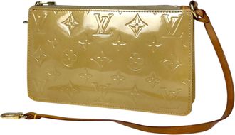 Louis Vuitton Beige Monogram Vernis Pouch (Pre-Owned)