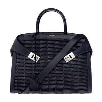 Ferragamo Hug Bag - - Bags - Uomo - Blu - ONE SIZE