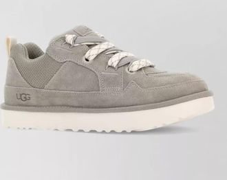 UGG suede leather low-top sneakers