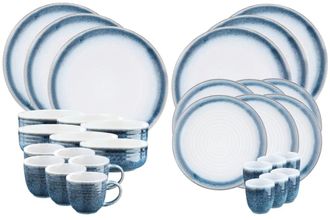Bj&ouml;rn Borg Juego de vajilla COSMOS - 30 Piezas - Azur