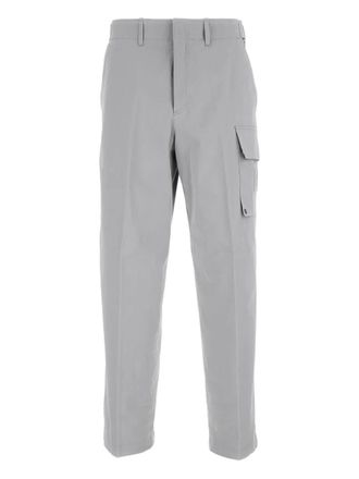 Fendi Gabardine Cargo Trousers With Large Patch Pocket