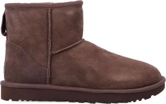UGG Classic Mini II boots - women - Lambskin/Rubber/Sheepskin - 10 - Brown