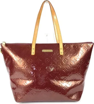 Louis Vuitton Purple Monogram Vernis Canvas Shoulder Bag Tote Bag (Pre-Owned)