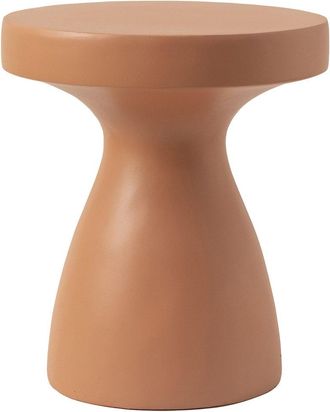 Leisure Mod Modern Side End Table Wisp Series In Pink