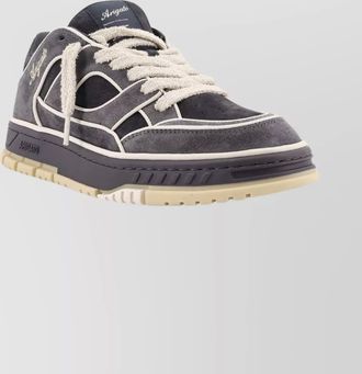 Axel Arigato low-top suede sneakers featuring logo detail