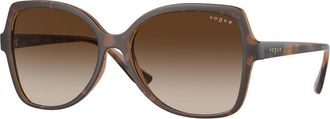 Vogue Eyewear VO5488S 238613 Womens Sunglasses Tortoiseshell Size 56
