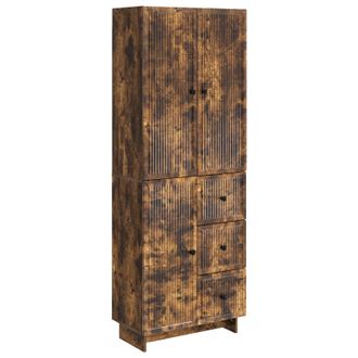 vidaXL Juego De Armarios 2 Uds. Madera De Ingenier&iacute;a Vidaxl