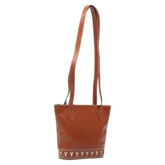 Saint Laurent Pre-owned borse di pelle a tracolla - - Pre-owned - Donna - Marrone - ONE SIZE