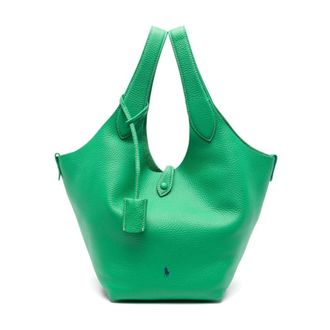 Polo Ralph Lauren Tote Bags, female, Green, Size: ONE SIZE Play Medium Tote