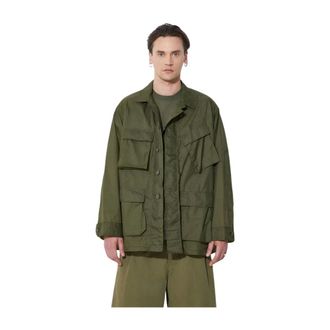 Engineered Garments Heren, Jassen, Groen, Maat: XL