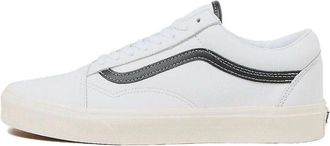 Vans Old Skool White Black Leather VN0007NTYB2