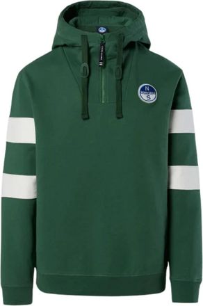 North Sails Heren - Hoodies - Groen - L - Katoen - Hoodies & sweatvesten