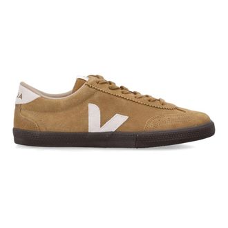 Veja Sneakers, female, Beige, Size: 10 US Volley Suede