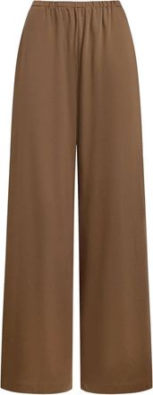 12 Storeez mercerised cotton track pants - women - Cotton - M - Brown