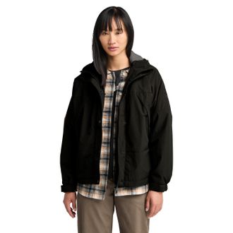 Timberland Womens Winnick Water Resistant Fleece Lined Jacket - Black Nylon - Size X-Small