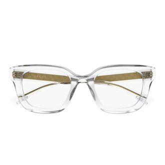 Gucci Optical Frame - unisex - Brillen - Grijs - 52 MM - Accessoires