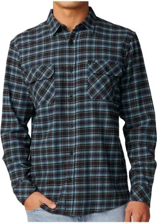 Rip Curl Classic Surf Checked In Flanne Hemd f&uuml;r Herren | blau