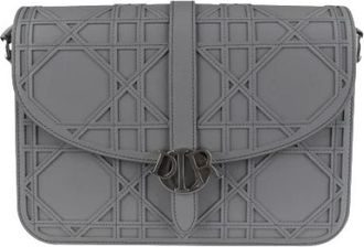 Dior Pre-owned Charm Bag - Dames - Vintage Schoudertas - Grijs - ONE Size - Leer - Vintage