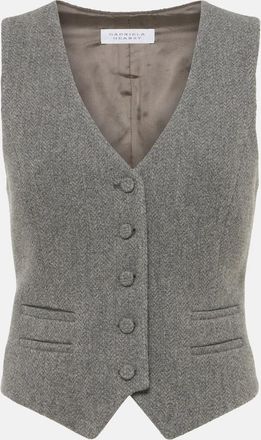 Gabriela Hearst Coleridge wool and cashmere vest