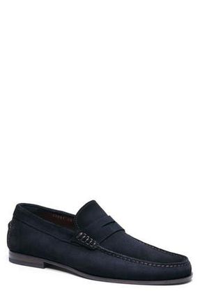 Santoni Ikangia Penny Loafer in Blue at Nordstrom Rack, Size 10.5