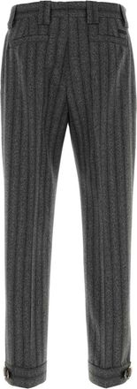 Versace Pant Trousers - Gray