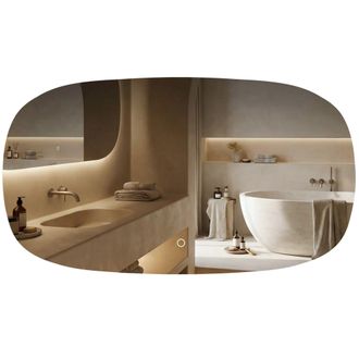 Rea Espejo Rea Top-4 100x60 Led Transparent