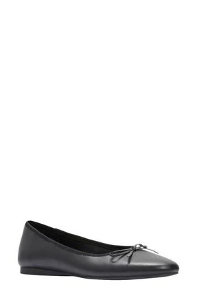Andr&eacute; Assous Haley Ballet Flat in Black Nappa at Nordstrom, Size 6.5