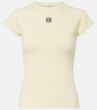 Loewe Anagram cotton-blend T-shirt