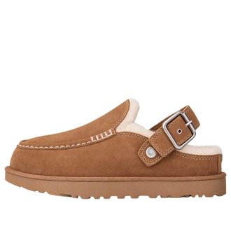 UGG (WMNS) UGG Goldenstar Evelina Wooden Clog Chestnut 1180251-CHE