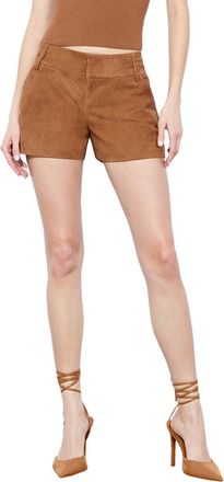 Alice & Olivia Cady Leather Short