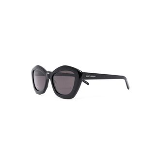 Saint Laurent Sunglasses, female, Black, Size: 54 MM SL 68 Sunglasses