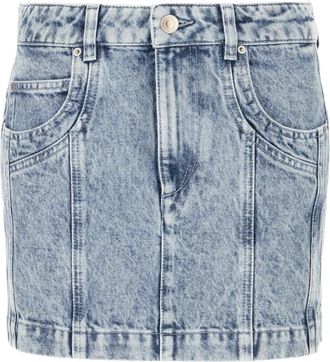 Isabel Marant Denim Skirts, female, Blue, Size: XS Juana Denim Mini Skirt
