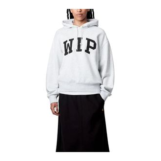 Carhartt Work in Progress Dames, Sweatshirts & Hoodies, Grijs, Maat: XS Katoen